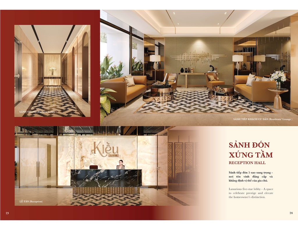 Thiết kế sang trọng của dự án Kiều By Kita Quận 5