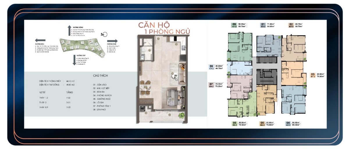 THIẾT KẾ - MẶT BẰNG THE PRIVE ĐẤT XANH QUẬN 2