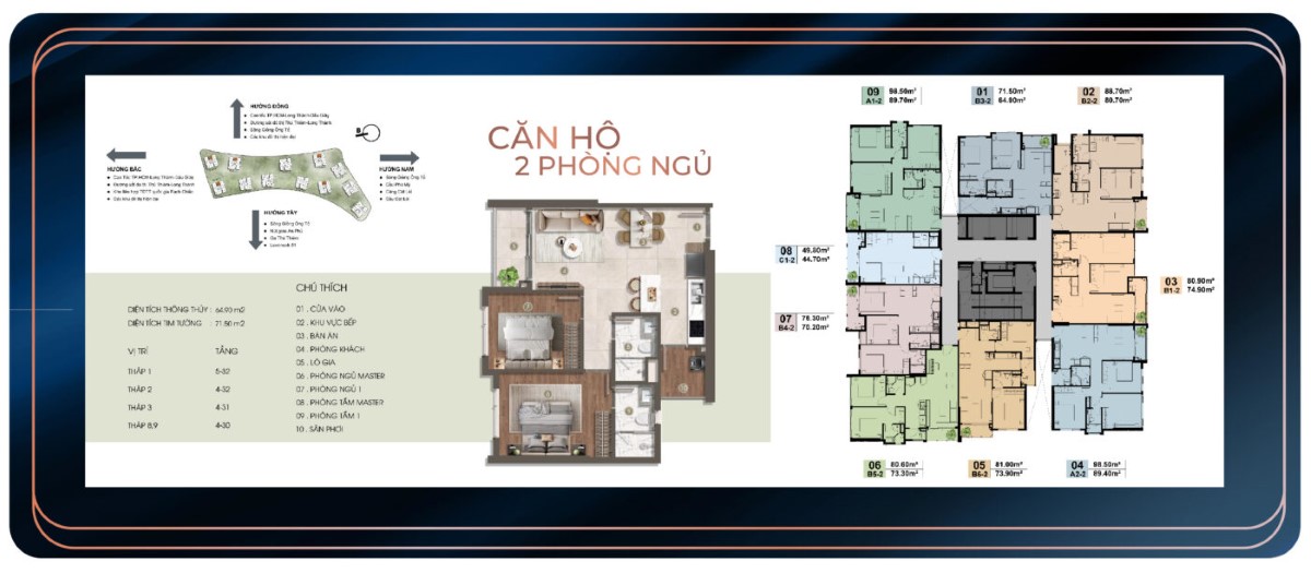 THIẾT KẾ - MẶT BẰNG THE PRIVE ĐẤT XANH QUẬN 2