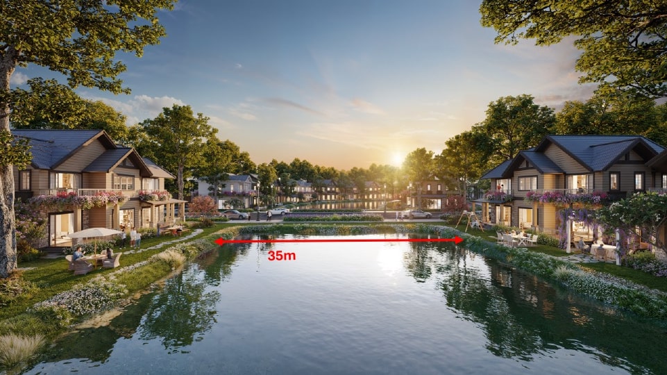 Diện tích bờ sông của Retreat Island