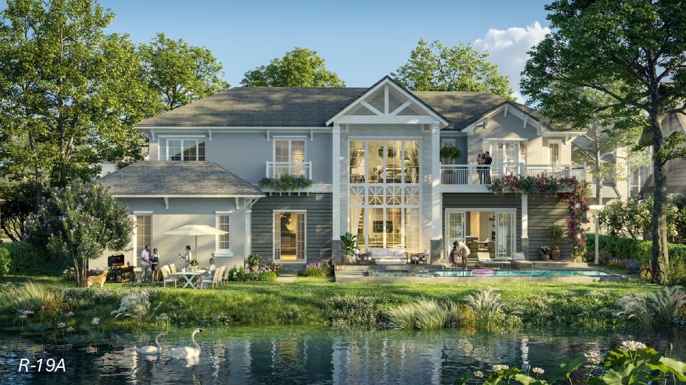 Biệt thự đơn lập Retreat Island rẻ quạt