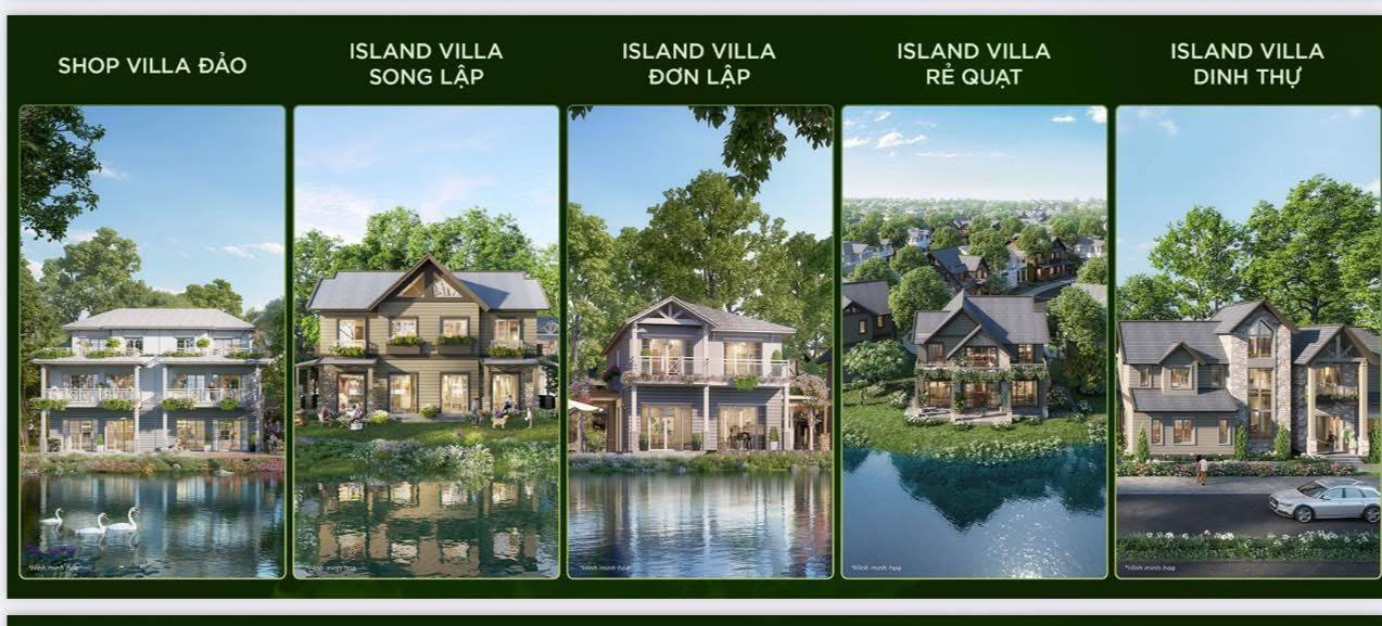 5 sản phẩm chính của Retreat Island