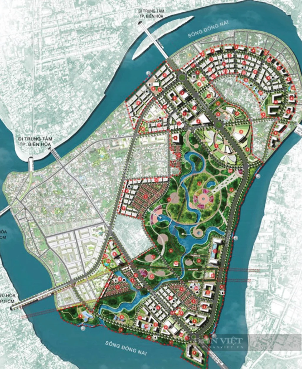 TỔNG QUAN QUY HOẠCH KHU ĐÔ THỊ HIỆP HÒA – TP. BIÊN HÒA