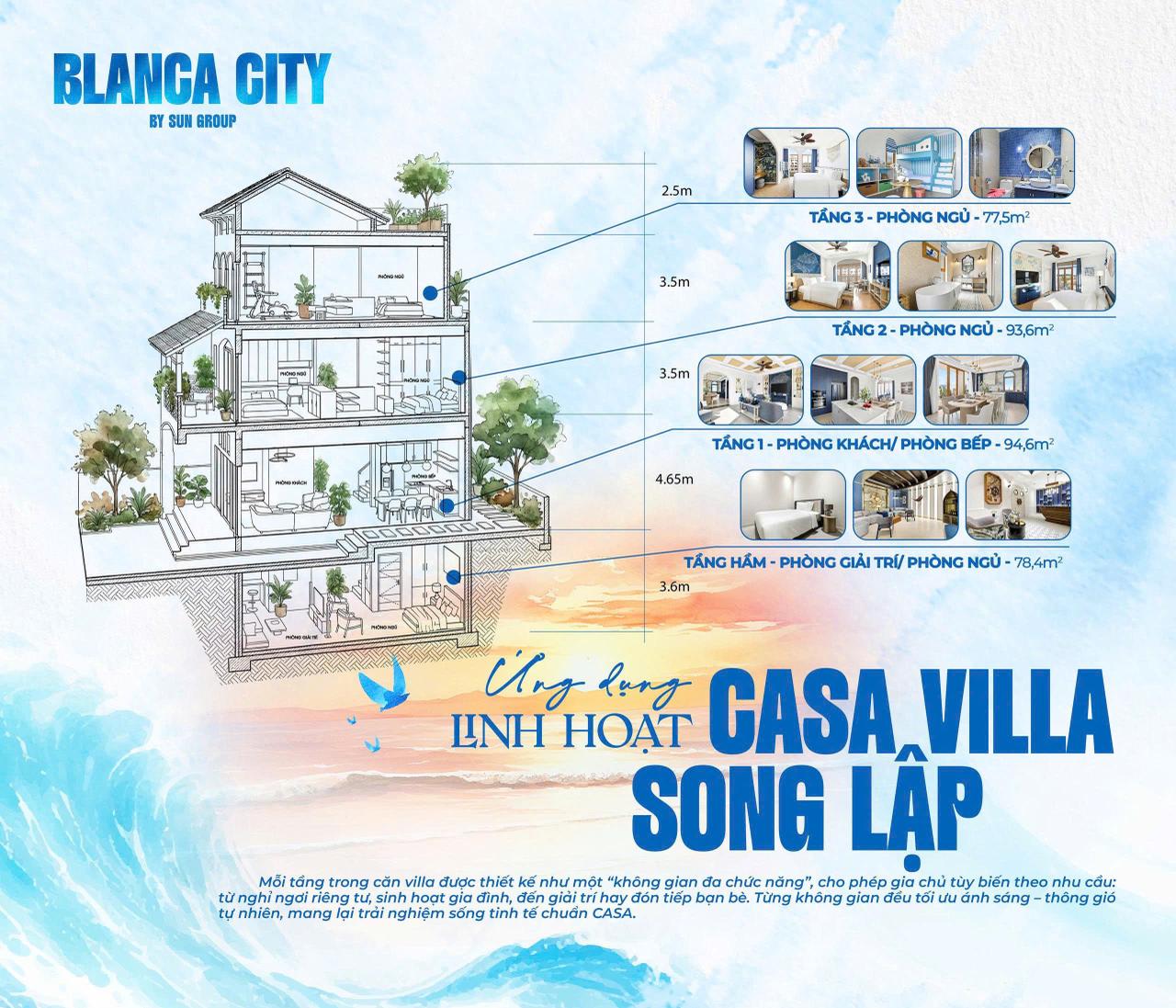 CASA VILLA SONG LẬP