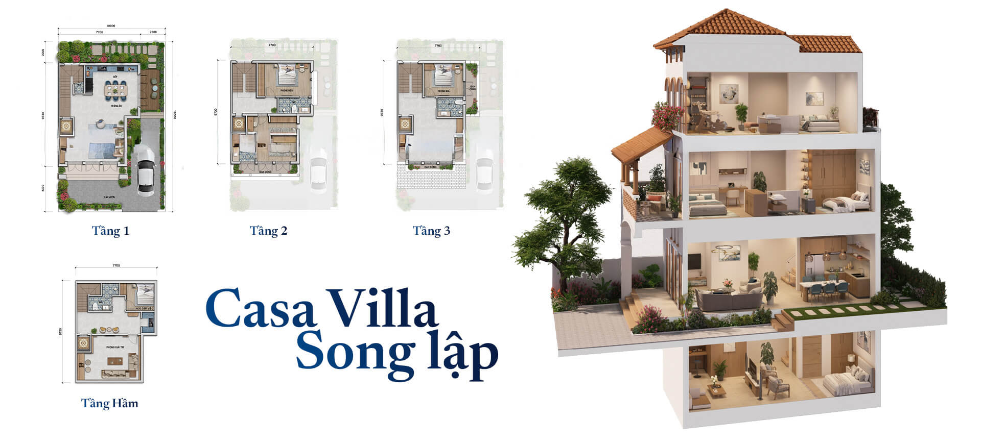 CASA VILLA SONG LẬP