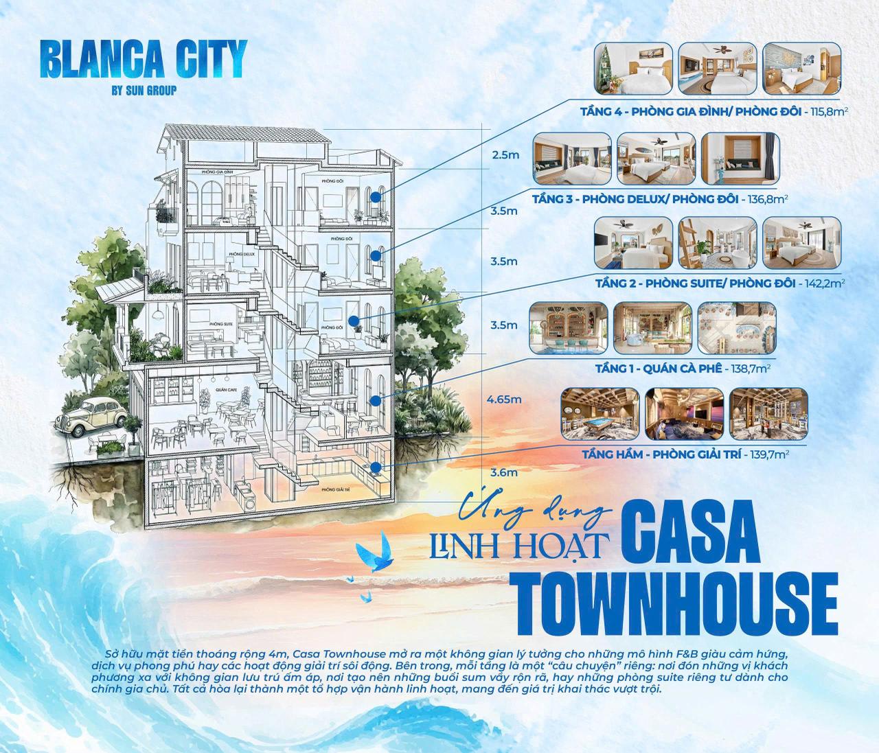 CASA TOWNHOUSE – NHÀ PHỐ THƯƠNG MẠI