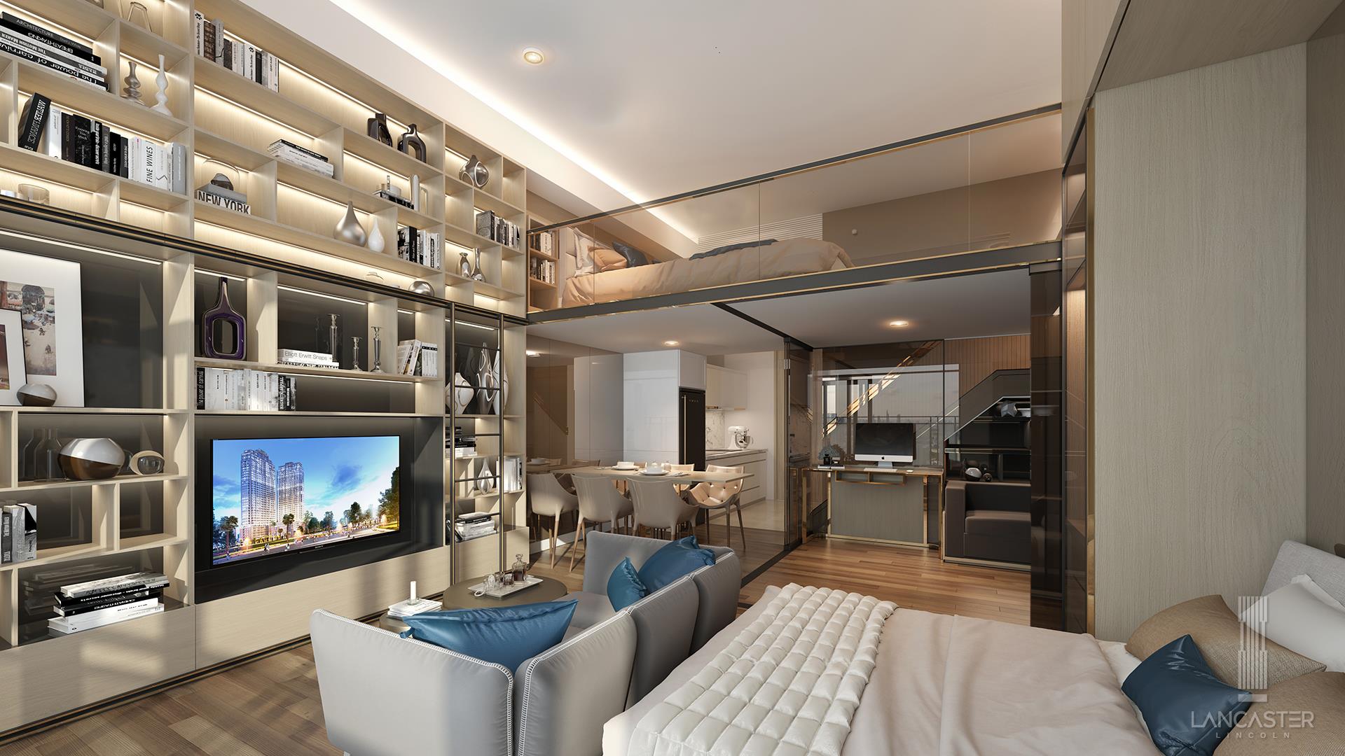 THIẾT KẾ LANCASTER LINCOLN QUẬN 4 - TRUNG THUỶ GROUP