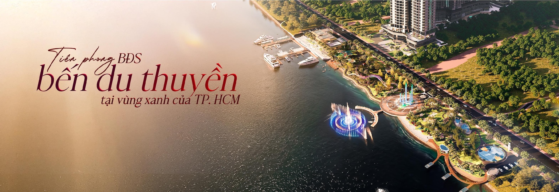 TIỆN ÍCH DỰ ÁN PALM RIVER QUẬN 2