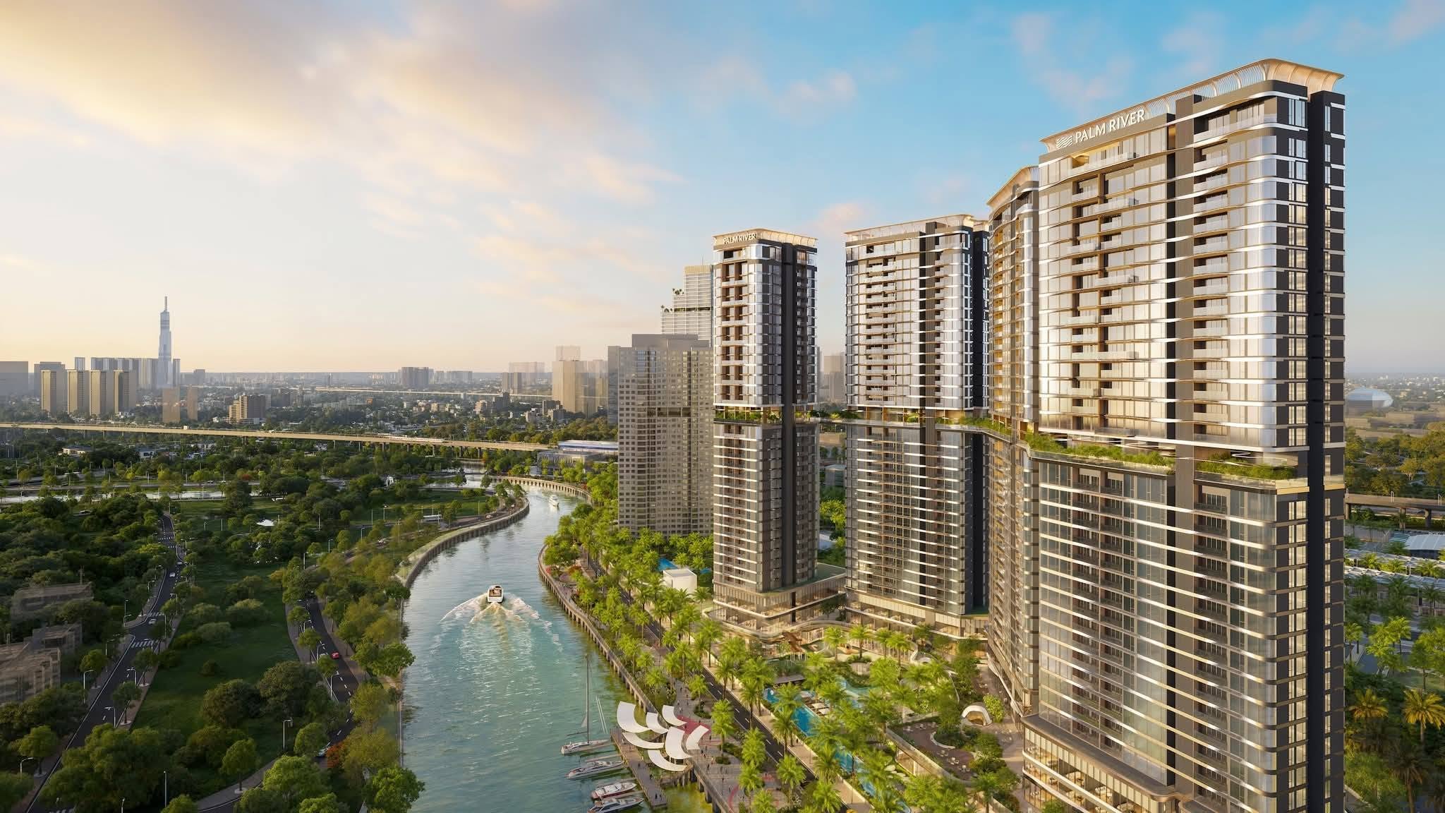 Palm City Quận 2 được phát triển trên quy mô hơn 30 ha với hệ sinh thái tiện ích hoàn chỉnh