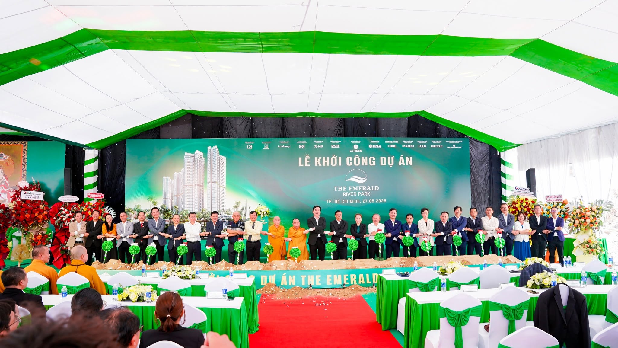TIẾN ĐỘ CĂN HỘ THE EMERALD RIVER PARK LÊ PHONG