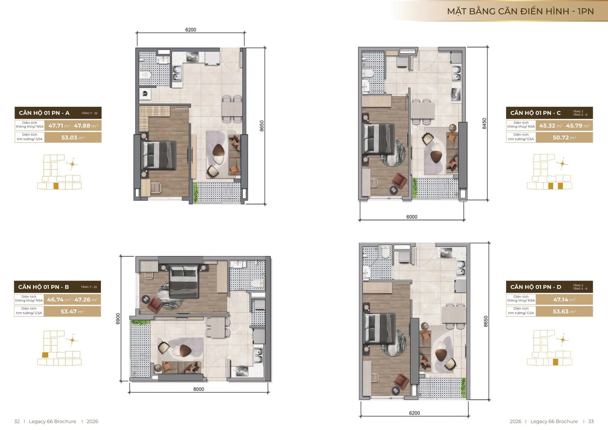 LAYOUT MẶT BẰNG CĂN HỘ LEGACY 66 CHỢ LỚN HCM