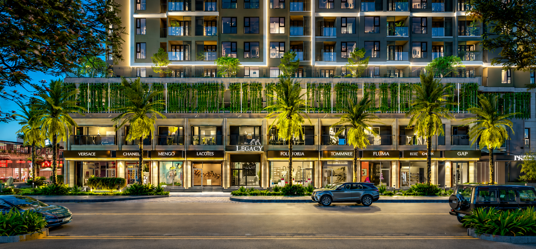 Khối đế Shophouse LEGACY 66 TÂN THÀNH