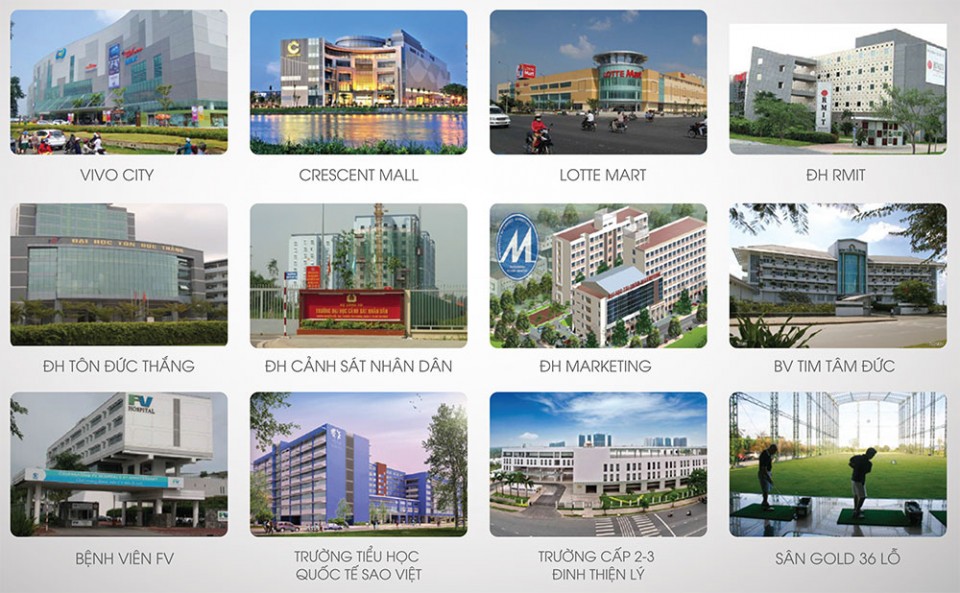 Tiện ích Sunshine Apartment ngoại khu
